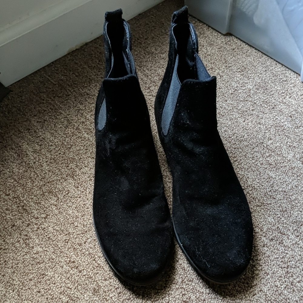 The Flexx micro suede short boots